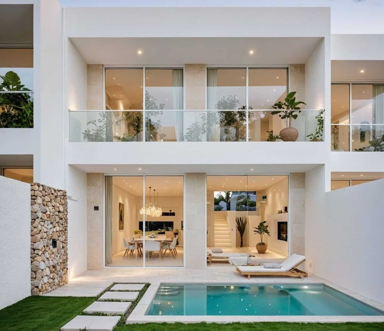 MINIMALIST MEDITERRANEAN 2 BEDROOM VILLA FOR SALE LEASEHOLD IN UNGASAN BE-1274 